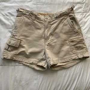 American Eagle Outfitters Khaki Cargo Shorts Size 4